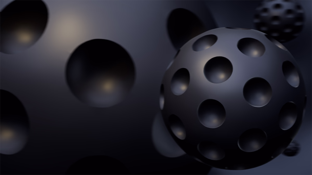 Abstract dark pattern representing technology